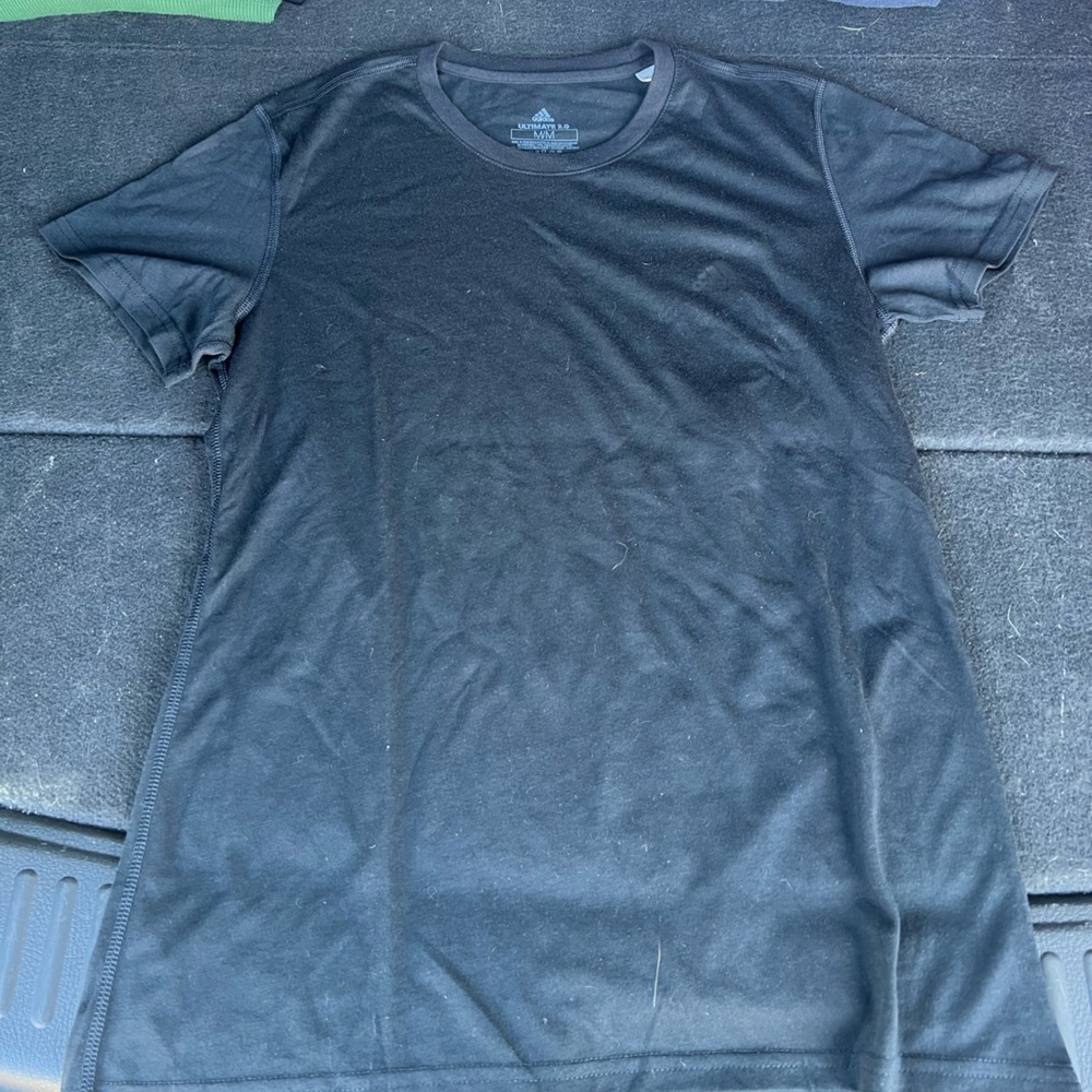 All black Adidas t shirt